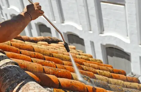 Nettoyage de toitures - Chambœuf